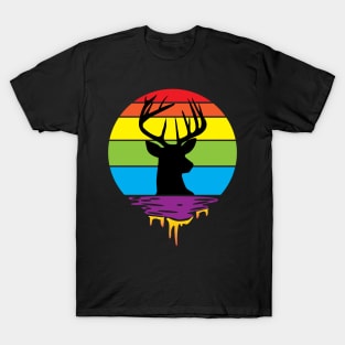 Buck Head Rainbow Sunset T-Shirt